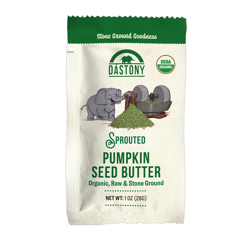 Dastony Stone Ground Seed Butter Pumpkin Seed Single Pouch 1oz