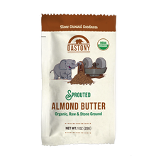 Load image into Gallery viewer, Dastony Stome Ground Nut Butter Sprouted Almond Butter Single Pouch 1oz
