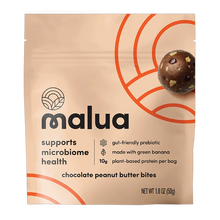 Load image into Gallery viewer, Malua Prebiotic Bites Chocolate Peanut Butter
