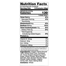 Load image into Gallery viewer, One Mighty Mill Mighty Pretzels Honey Mustard 6.25oz bag
