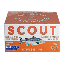 Load image into Gallery viewer, Scout Tinned Smoked Salmon
