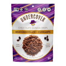 Load image into Gallery viewer, Undercover Snacks Milk Chocolate and Currants 2oz Bag
