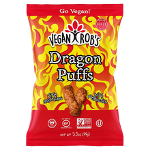 Load image into Gallery viewer, Vegan Rob's Dragon Puffs 3.5oz Bag
