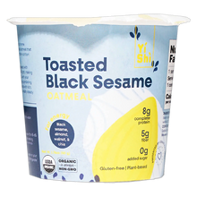 Load image into Gallery viewer, Yishi Toasted Black Sesame Oatmeal Cup 1.8oz
